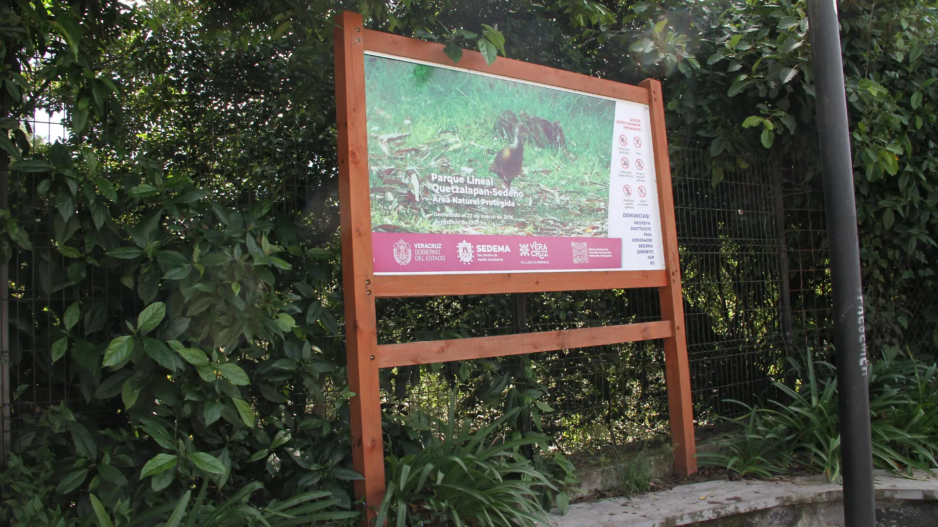 Parque Lineal Quetzalapan en el río Sedeño